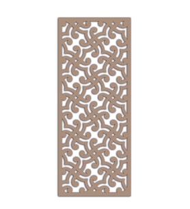 Liar Ahşap Seperatör (Paravan) - KSP19 - (85 x 210 cm) - (18 mm) - (Beyaz) (Renksiz)
