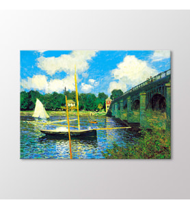 Arty Tablo Köprü Argenteuil, 1874 Tablo (Karışık)