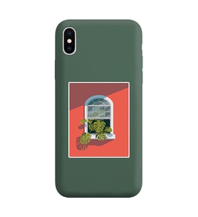 Koyu Yeşil Lansman Telefon Kılıfı Iphone X