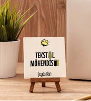 Tekstil Mühendisine Hediye Taş Dekor