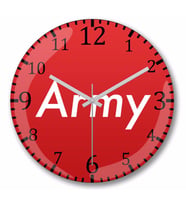 Bts  Army Supreme Duvar Saati Bombeli Gercek Cam