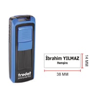 TRODAT 9511 CEP KAŞE  - İSİM YAZILI KALEM HEDİYELİ