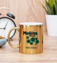 Makine Teknisyeni Gold Kupa Bardak
