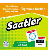 Öğrenme Kartları - Saatler / Kolektif / Martı Çocuk Yayınları
