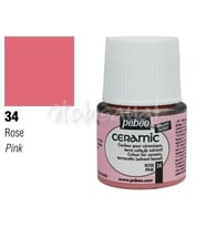 Pebeo Seramik Boyası 34 Pink 45ml