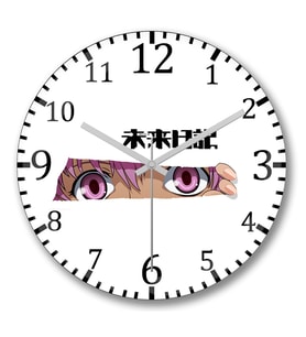 Mirai Nikki Duvar Saati Bombeli Gercek Cam