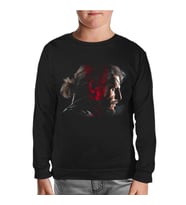 Metal Gear Solid V - The Phantom Pain Siyah Çocuk Sweatshirt