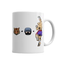 Tiger Robocop  Kupa Bardak Porselen