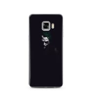 Joker Tasarım Süper Şeffaf Silikon Telefon Kılıfı Samsung C5  