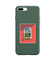 Koyu Yeşil Lansman Telefon Kılıfı Iphone 8 Plus