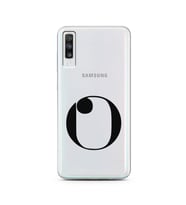 Samsung A70 Harf Tasarımlı Telefon Kılıfı O-Harfi 