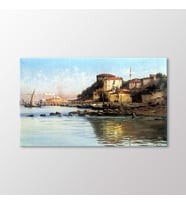Arty Tablo Salacak'ta Eski Bir Cami Tablo (Karışık)