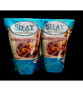 2 ADET AYAK BAKIM & BANYO TUZU 750 GR