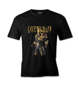 Fortnite - Ultima Knight Siyah Erkek Tshirt