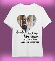 Kişiye Özel Baskılı Tshirt Tişört