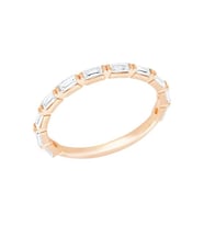 Diamond Line-Gülaylar Altın 14 Ayar Baget taşlı Yüzük