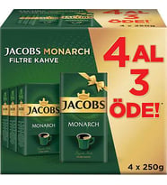 Jacobs Monarch Filtre Kahve 250 gr 4 Al 3 Öde