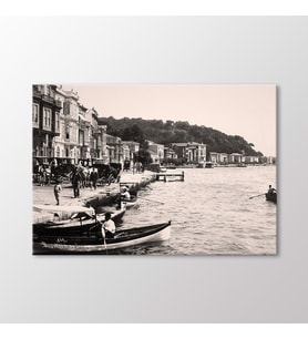 Arty Tablo Büyükdere Sahili, 1890 Tablo (Karışık)