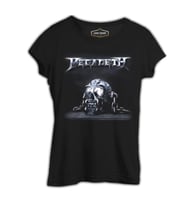 Megadeth - Vic 1 Siyah Kadın Tshirt