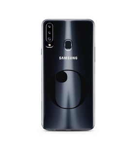 Samsung A20s Harf Tasarımlı Telefon Kılıfı O-Harfi 