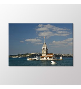 Arty Tablo Kız Kulesi Tablo (Karışık)