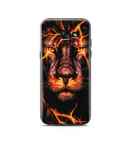 Aslan Neon Tasarım Süper Şeffaf Silikon Telefon Kılıfı Samsung A5 (2015)