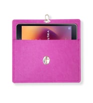 Keçe Tablet Çantası Keçe Tablet Taşıyıcı Çanta Tablet Tutucu Tablet Cüzdanı Çantası (Pembe)