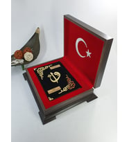 Kişiye Özel Hediye Bayraklı Kuranı Kerim Hafız Boy