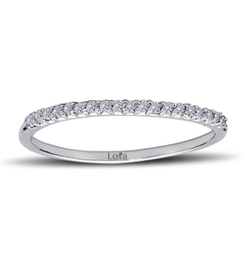 Lova 0,10 Karat Pırlanta Yarımtur Yüzük - 1030146
