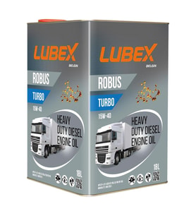 Lubex Robus Turbo 15W-40 18 LT Ağır Dizel Motor Yağı