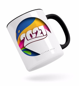 BK Gift Kişiye Özel 2024 Mutlu Yıllar Siyah Kupa Bardak-10