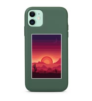Koyu Yeşil Lansman Kılıf iPhone 11