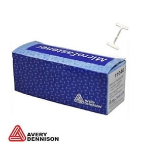 Avery Dennison MİCRO KILÇIK (BEYAZ-1 Kutu = (10.000 Adet 4.4mm)