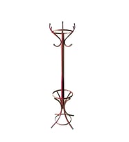 Metal Portmanto Askılık Bordo