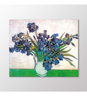 Arty Tablo Vazo İçinde Süsenler, 1890 Tablo (Karışık)