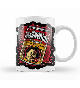 Negan's Manwich Kupa Bardak Porselen