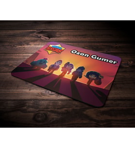 Kişiye Özel Brawl Stars 5 Tasarımlı Mouse Pad