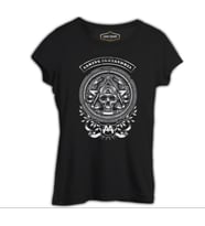 Asking Alexandria - AA Siyah Kadın Tshirt