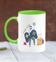 BK Gift Kişiye Özel Babalar Günü Temalı Yeşil Kupa Bardak 23391y
