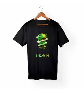 Brawl Stars Leon Siyah Tshirt