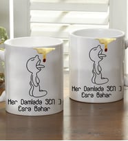 Kişiye Özel Her Damlada Sen Kupa Bardak