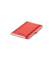 Termoderi Kapak Cetvelli Defter ( 13 x 21 cm ) (Kırmızı)