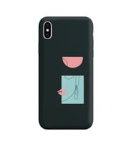 Siyah Lansman Kılıf iPhone XS