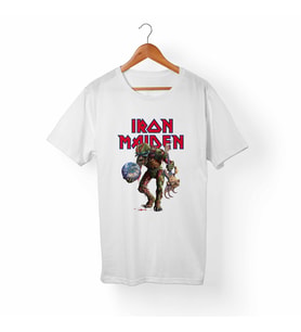 İron Maiden Çocuk Beyaz Tişört
