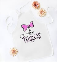 BK Gift Kişiye Özel Beyaz Mutfak Önlüğü - 1