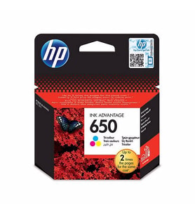 HP 650 Orjinal Renkli Kartuş CZ102AE