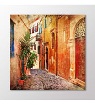 Arty Tablo Vintage Sokak Tablo (Karışık)