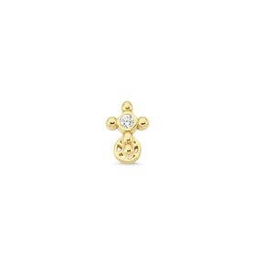 Altın Cross Tragus Küpe