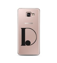 Samsung A7 (2016) Harf Tasarımlı Telefon Kılıfı D-Harfi 