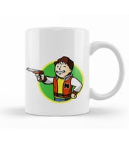 Fallout  Fan Boy Kupa Bardak Porselen